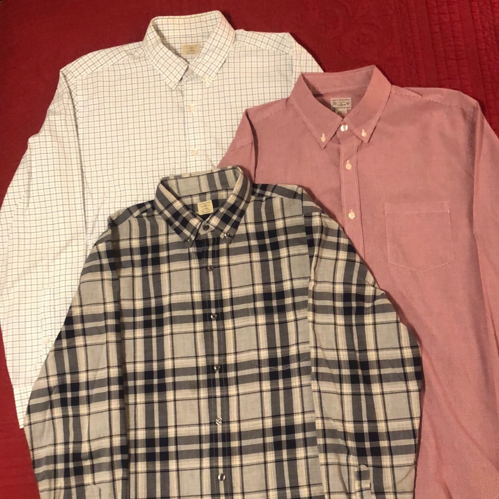 3 j crew shirts